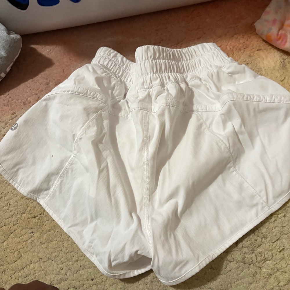 Lululemon track line shorts